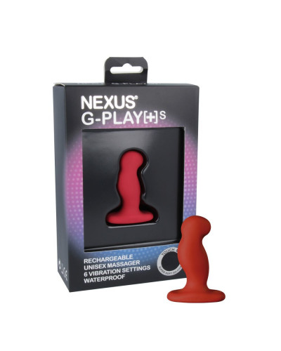 Вибромассажер простаты Nexus G-Play Plus S Red, макс диаметр 2,3 см, перезаряжаемый - Фото №3