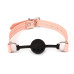 Кляп Liebe Seele Dark Candy Pink Ball Gag - Фото №1
