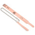 Нашийник із повідцем Liebe Seele Dark Candy Pink Collar with Leash - Фото №3
