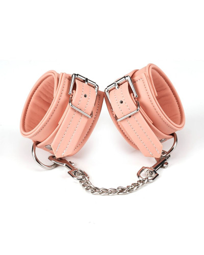 Наручники Liebe Seele Dark Candy Pink Wrist Cuffs - Фото №1