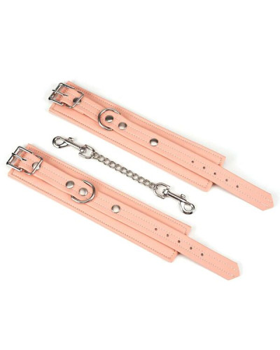 Наручники Liebe Seele Dark Candy Pink Wrist Cuffs - Фото №3