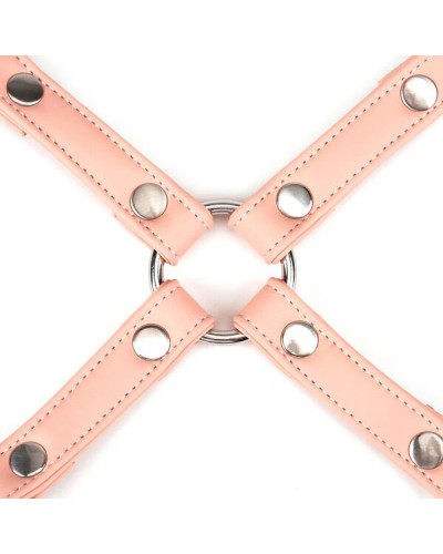 Хрестовина для фіксації Liebe Seele Dark Candy Pink Hogtie - Фото №3
