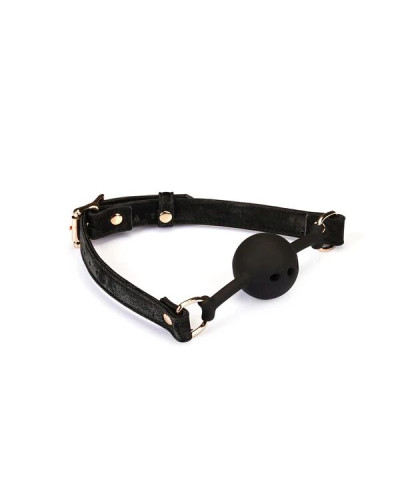Кляп Liebe Seele Boudoir Amor Ball Gag Black - Фото №3