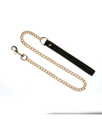 Нашийник з повідцем Liebe Seele Boudoir Amor Collar with Leash Black - Фото №8