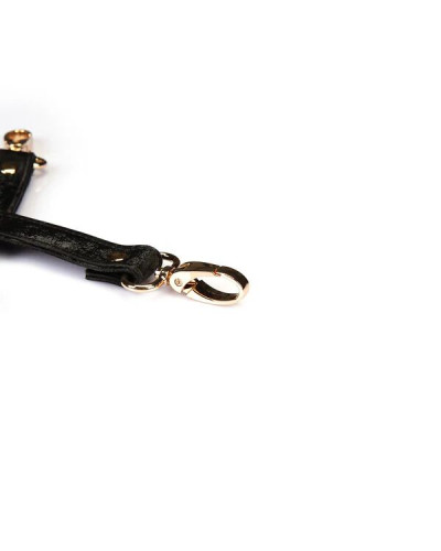 Хрестовина для фіксації Liebe Seele Boudoir Amor Pink Hogtie Black - Фото №3