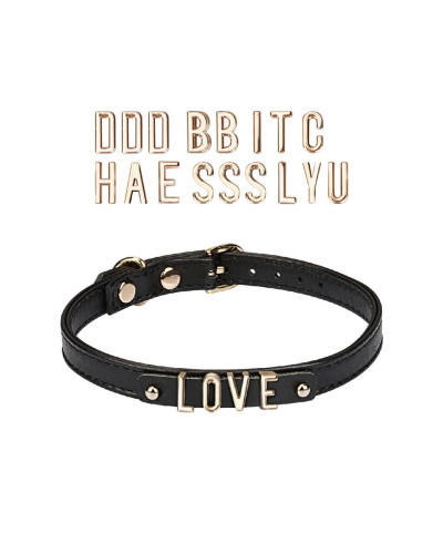 Чокер Liebe Seele DIY Choker with 21 Removable Letters - Фото №1