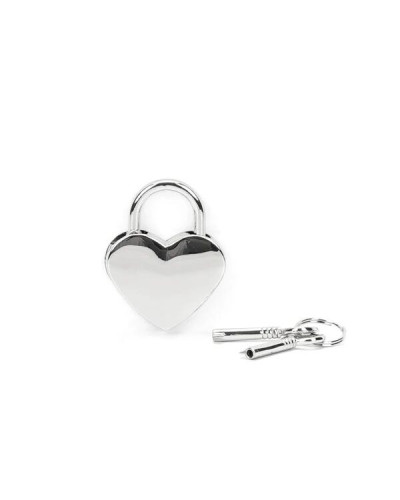 Замочок Liebe Seele Heart Shape Padlock Silver (2 шт) - Фото №2