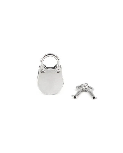 Замочок Liebe Seele Frog Shape Padlock Silver (2 шт) - Фото №1