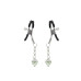 Затискачі для сосків Liebe Seele Glow-in-dark Nipple Clamps Green - Фото №1