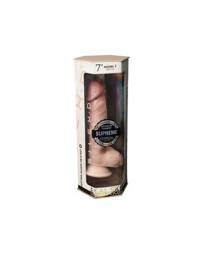 Фалоімітатор SilexD Johnny Premium Real Skin Flesh (7in MODEL 1) - Фото №6