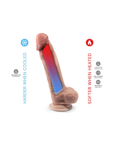 Фалоімітатор SilexD Tomas Premium Real Skin Flesh (9in MODEL 1) - Фото №5