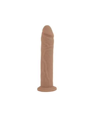 Фалоімітатор SilexD Oscar Flesh (MODEL 2 size 9in) Liquid Silicone підходить для Apollo - Фото №4