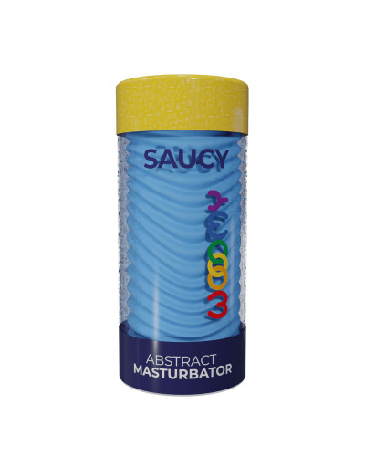 Мастурбатор Wooomy Saucy Abstract Masturbator - Фото №9