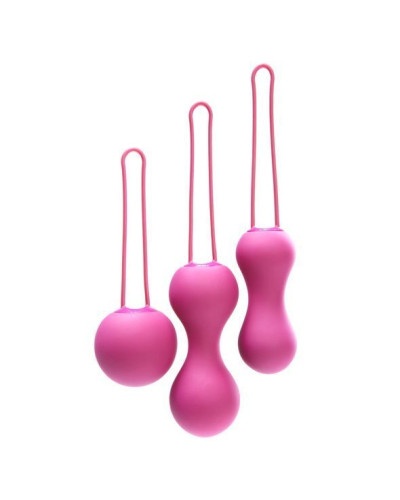 Набір вагінальних кульок Je Joue - Ami Fuchsia, діаметр 3,8-3,3-2,7см, вага 54-71-100гр - Фото №2