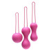 Набір вагінальних кульок Je Joue - Ami Fuchsia, діаметр 3,8-3,3-2,7см, вага 54-71-100гр - Фото №2