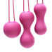 Набір вагінальних кульок Je Joue - Ami Fuchsia, діаметр 3,8-3,3-2,7см, вага 54-71-100гр - Фото №4