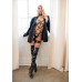 Боді-портупея Leg Avenue Patent Leather Harness Teddy M - Фото №8