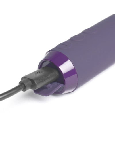 Вібратор з вушками Je Joue - Rabbit Bullet Vibrator Purple, глибока вібрація - Фото №4