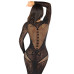 Сукня Leg Avenue Lace and Net Bodycon Gown One Size, Black - Фото №6