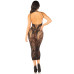 Сукня Leg Avenue Rhinestone Lace and Net Bodycon Dress One Size, Black - Фото №4