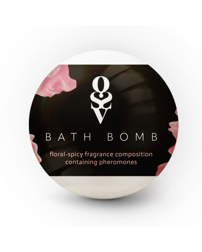 Бомбочка для ванни з феромонами Obsessive Bath bomb Floral - Spicy (100 г) - Фото №1
