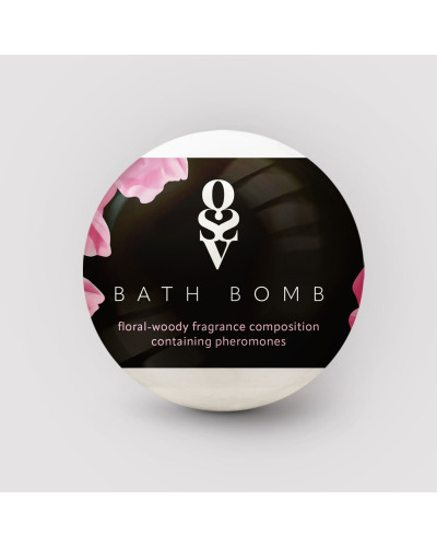 Бомбочка для ванни з феромонами Obsessive Bath bomb Floral - Woody (100 г) - Фото №2