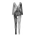 Бодистокинг Passion BS107 One Size, white - Фото №3