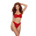 Комплект Passion CATILLA SET red S/M - Фото №1