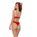 Комплект Passion CATILLA SET red S/M - Фото №2