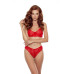 Комплект Passion DENELIA SET red S/M - Фото №1