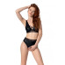 Комплект Passion KRISTEEN SET black L/XL - Фото №1