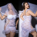 Еротичний костюм нареченої JSY P61129 Plus Size - Фото №6
