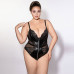 Боди JSY P61153 Black Plus Size - Фото №1