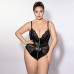 Боди JSY P61153 Black Plus Size - Фото №4