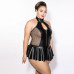 Боді JSY P61158 Black Plus Size - Фото №5