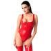 Боді Noir Handmade F352 Red powerwetlook body - XXL - Фото №1