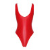 Боді Noir Handmade F352 Red powerwetlook body - XXL - Фото №7
