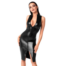 Платье Noir Handmade F337 Powerwetlook midi dress - M