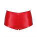 Шорти Noir Handmade F356 Red powerwetlook shorts - S - Фото №6