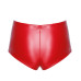 Шорти Noir Handmade F356 Red powerwetlook shorts - S - Фото №7