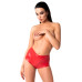 Шорти Noir Handmade F356 Red powerwetlook shorts - L - Фото №5
