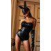 Корсет Noir Handmade F334 Powerwetlook corset - L - Фото №2
