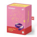 Вібратор для пар Satisfyer Double Plus Remote з пультом ДК та двома моторчиками - Фото №2