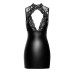 Сукня Noir Handmade F343 Powerwetlook and lace mini skirt - 3XL - Фото №5