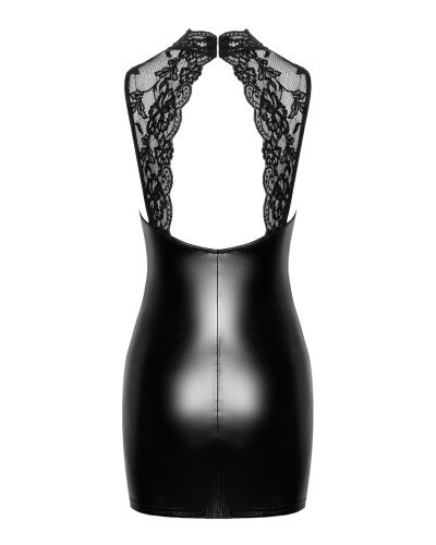 Сукня Noir Handmade F343 Powerwetlook and lace mini skirt - 3XL - Фото №6