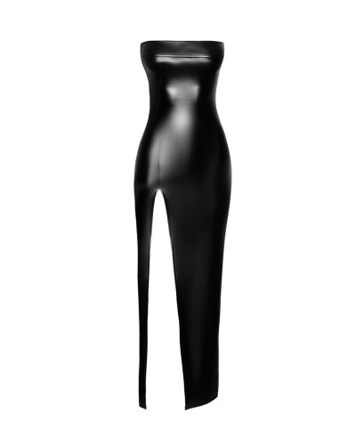 Сукня Noir Handmade F336 Powerwetlook long dress - XXL - Фото №6