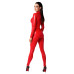 Комбінезон Noir Handmade F353 Red powerwetlook overall - 3XL - Фото №2