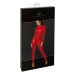 Комбінезон Noir Handmade F353 Red powerwetlook overall - 3XL - Фото №7