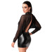 Сукня Noir Handmade F348 Powerwetlook and tulle dress - S - Фото №3