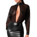 Сукня Noir Handmade F348 Powerwetlook and tulle dress - S - Фото №4